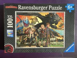 2 Ravensburger XXL Dragons Puzzle