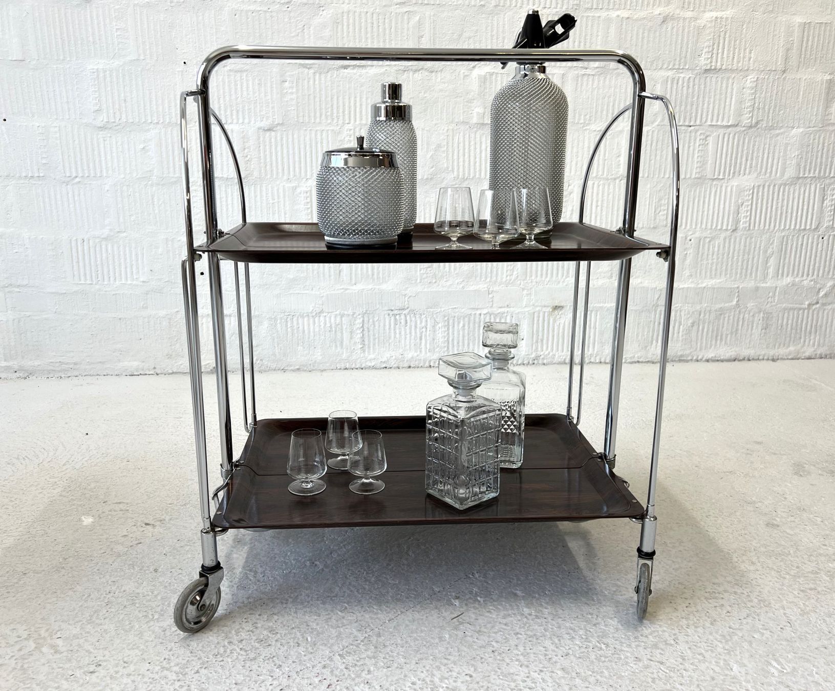Carrelli di servizio: Vintage Servierwagen - Dinett – Usato da Walzenhausen venduto da stilvollwohnen 9