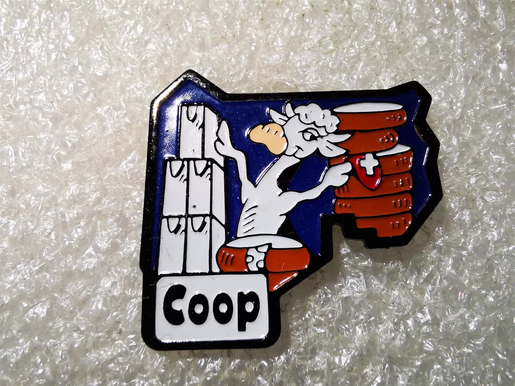 Placchette & Badge: Ansteckpin 76: Coop – Usato da Oppligen venduto da Pin-Fall-Shop