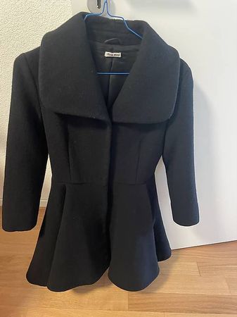 MIU MIU Wollmantel 100% Virgin Wool