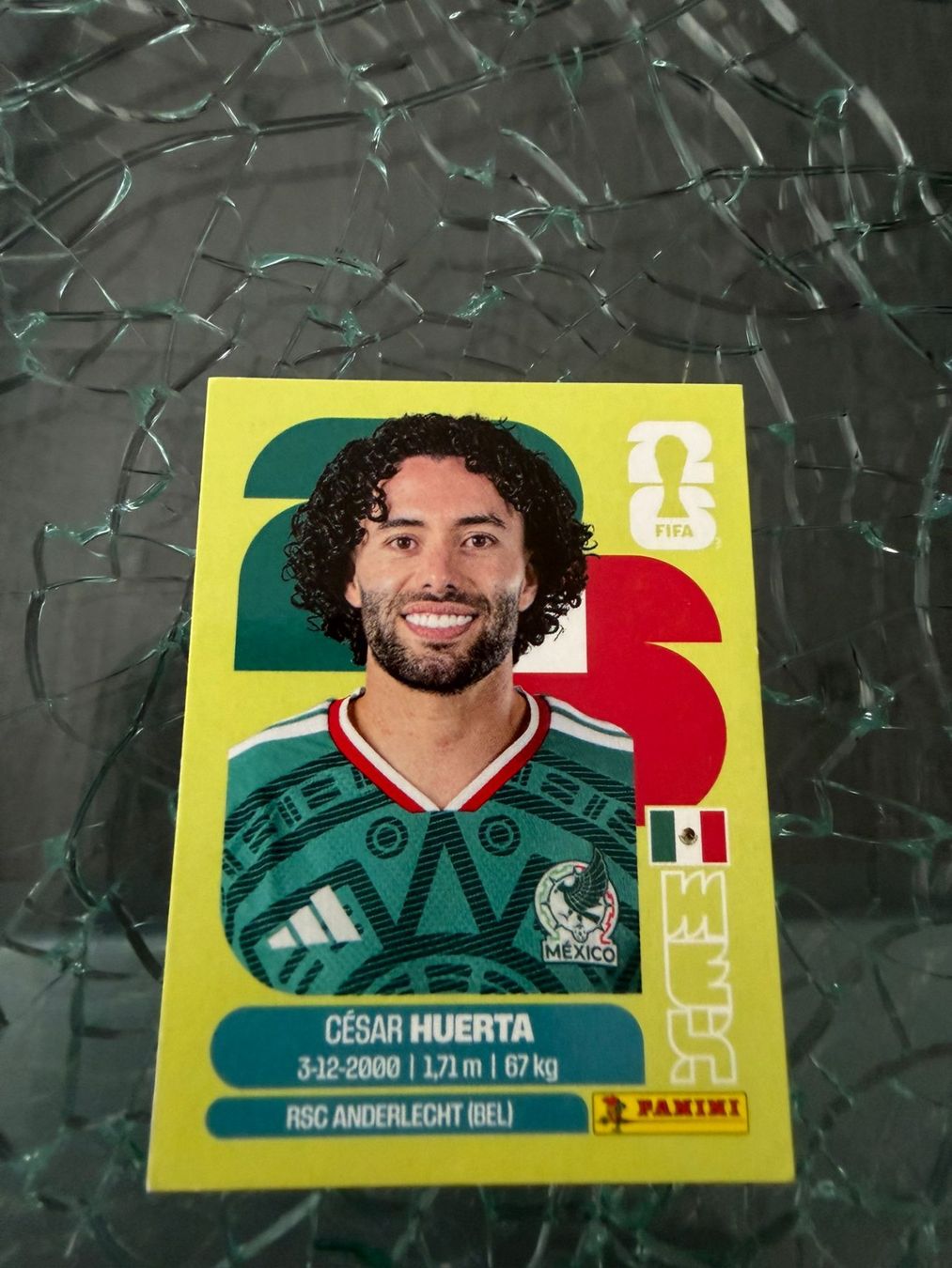 Panini Sammelbilder & Trading cards: WM 2026 - Panini - Cesar Huerta - MEX 20 – Gebraucht aus Pfäffikon ZH von Marcodesi76