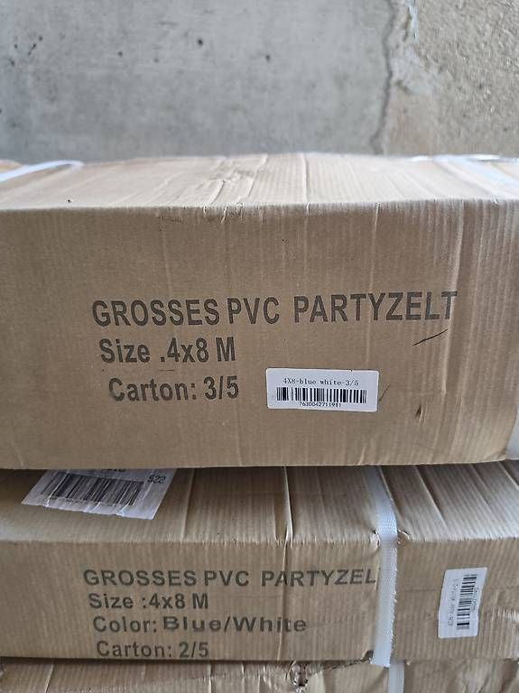 Tende & Padiglioni: Neues Partyzelt 4 x 8 m – Nuovo e nell'imballaggio originale da Wuppenau venduto da rli_7p9p 4