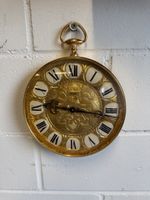 Wanduhr Imhof 15 Jewels vergoldet 