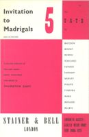 Invitation to Madrigals, Vol 5-9 & 11-13