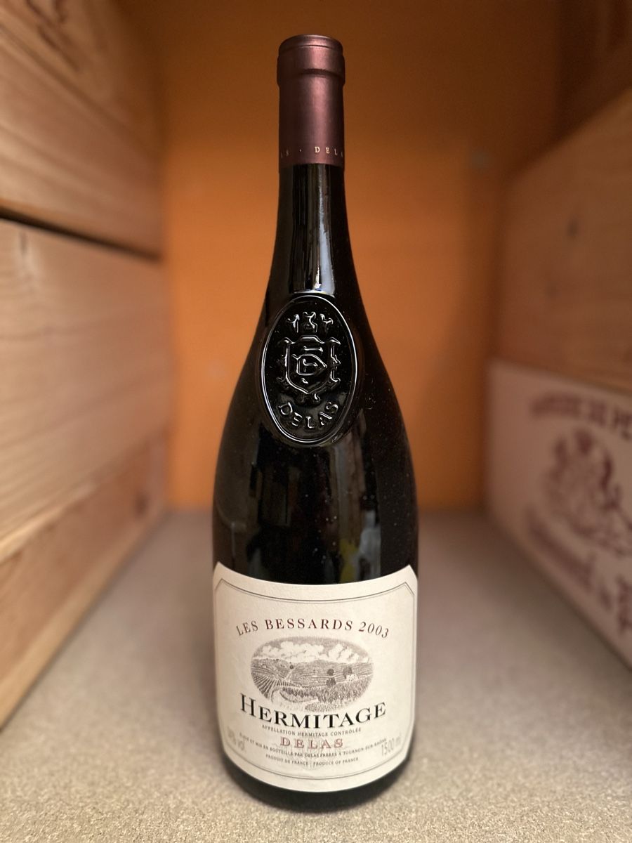 Vino: Delas HERMITAGE Les Bessards 2003 MAGNUM – Nuovo e nell'imballaggio originale da Elsau venduto da sch_6mcn
