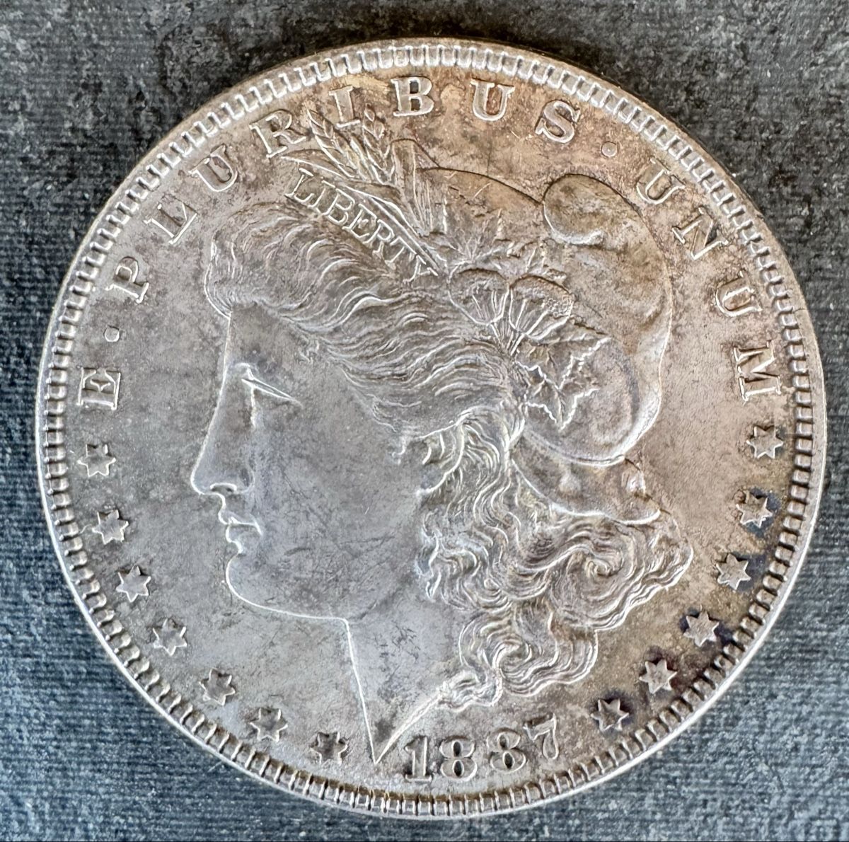Tutti le monete: Morgan Dollar 1887 – Usato da Meilen venduto da coins4sale