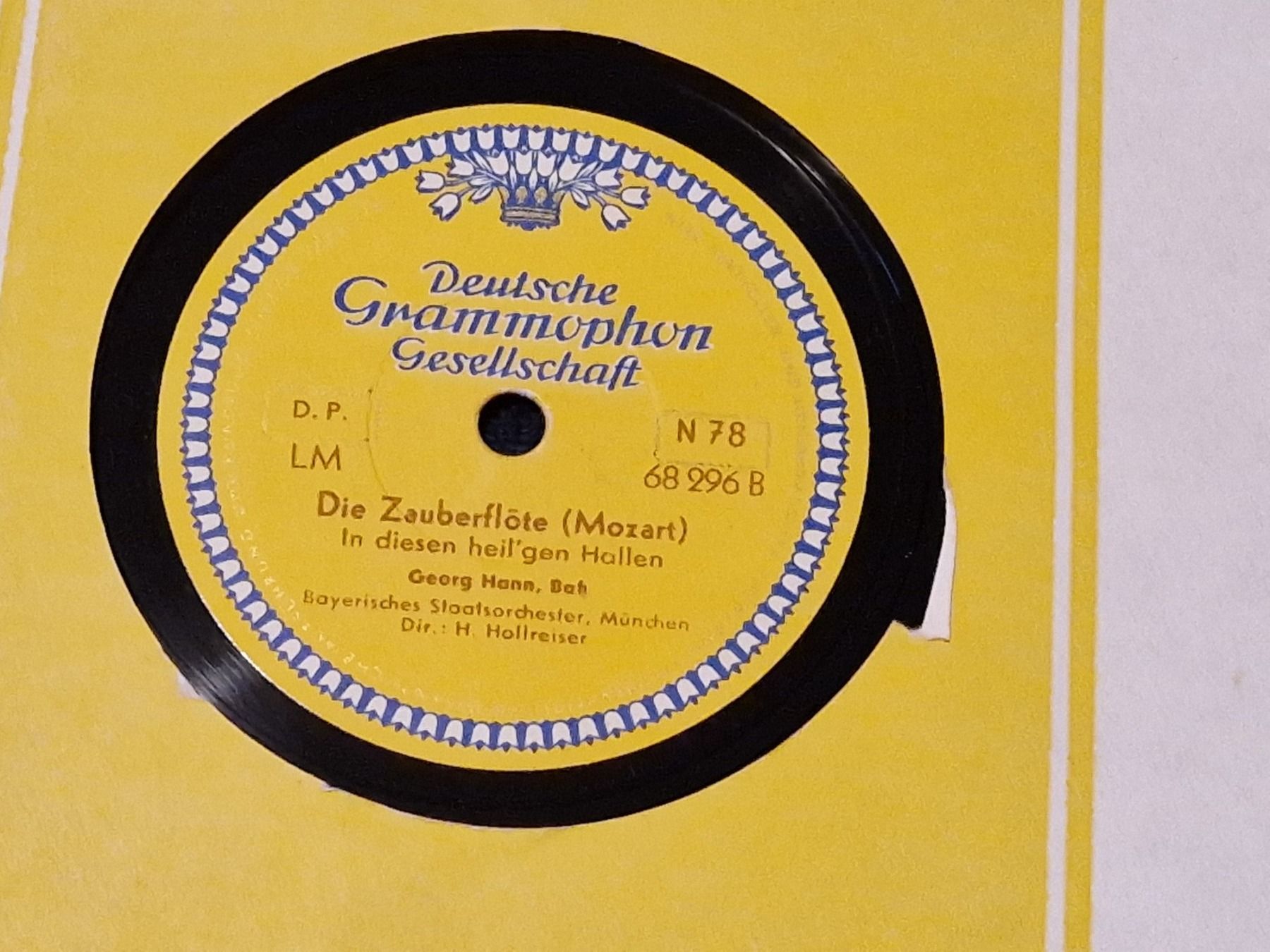 Schallplatten: LP Shellac Die Zauberflöte von 1953 – Gebraucht aus MUEHLAU von ibo_5c7d 1