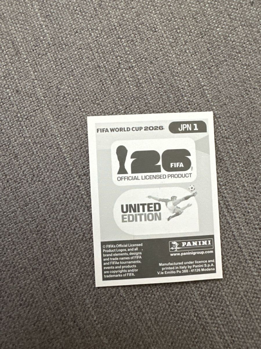 Sticker: FIFA World Cup 2026 Sticker Japan Panini – Usato da Basel venduto da Sergen96 1