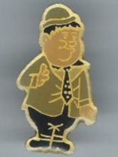 Placchette & Badge: Dick und Doof Pin – Usato da Zürich venduto da t24_de