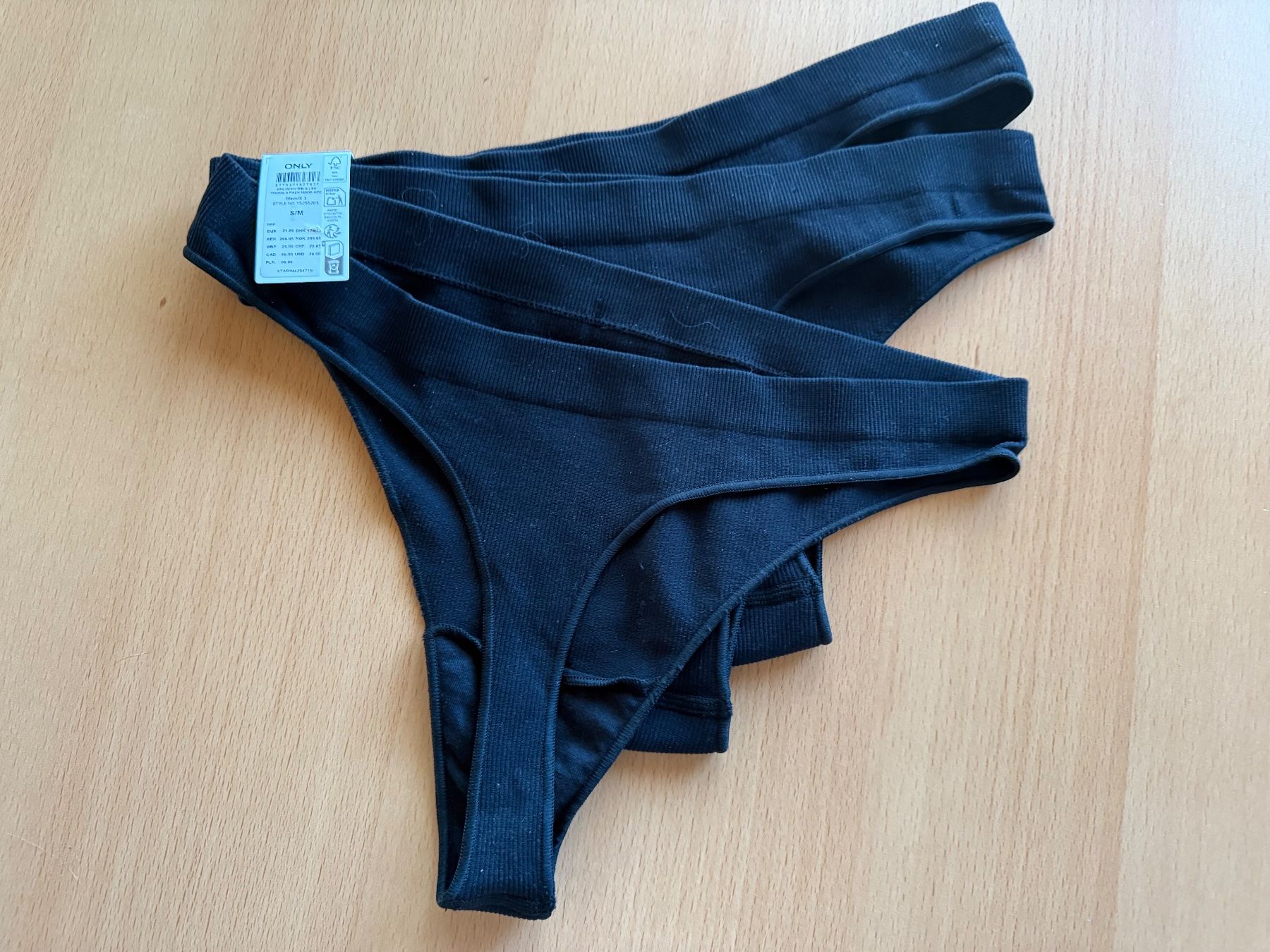 Only Autres dessous: 3 neue, ungetragene String Slips Grösse 36/38 – Neuf (Voir description) à Wallbach par logologo01 1