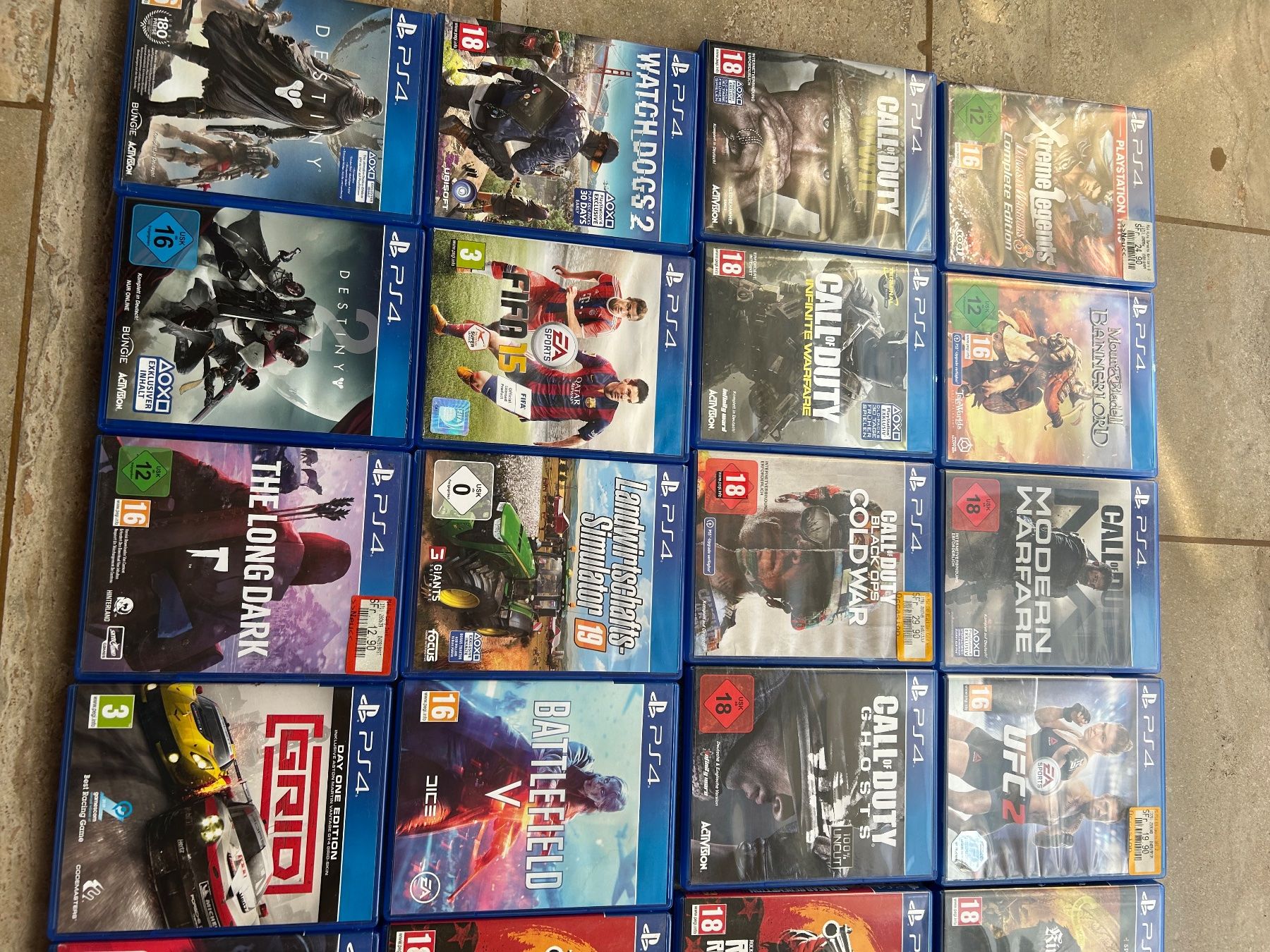 Sony Giochi: 24 PS4 Spiele als Set – Usato da Uhwiesen venduto da Bogi2257 1