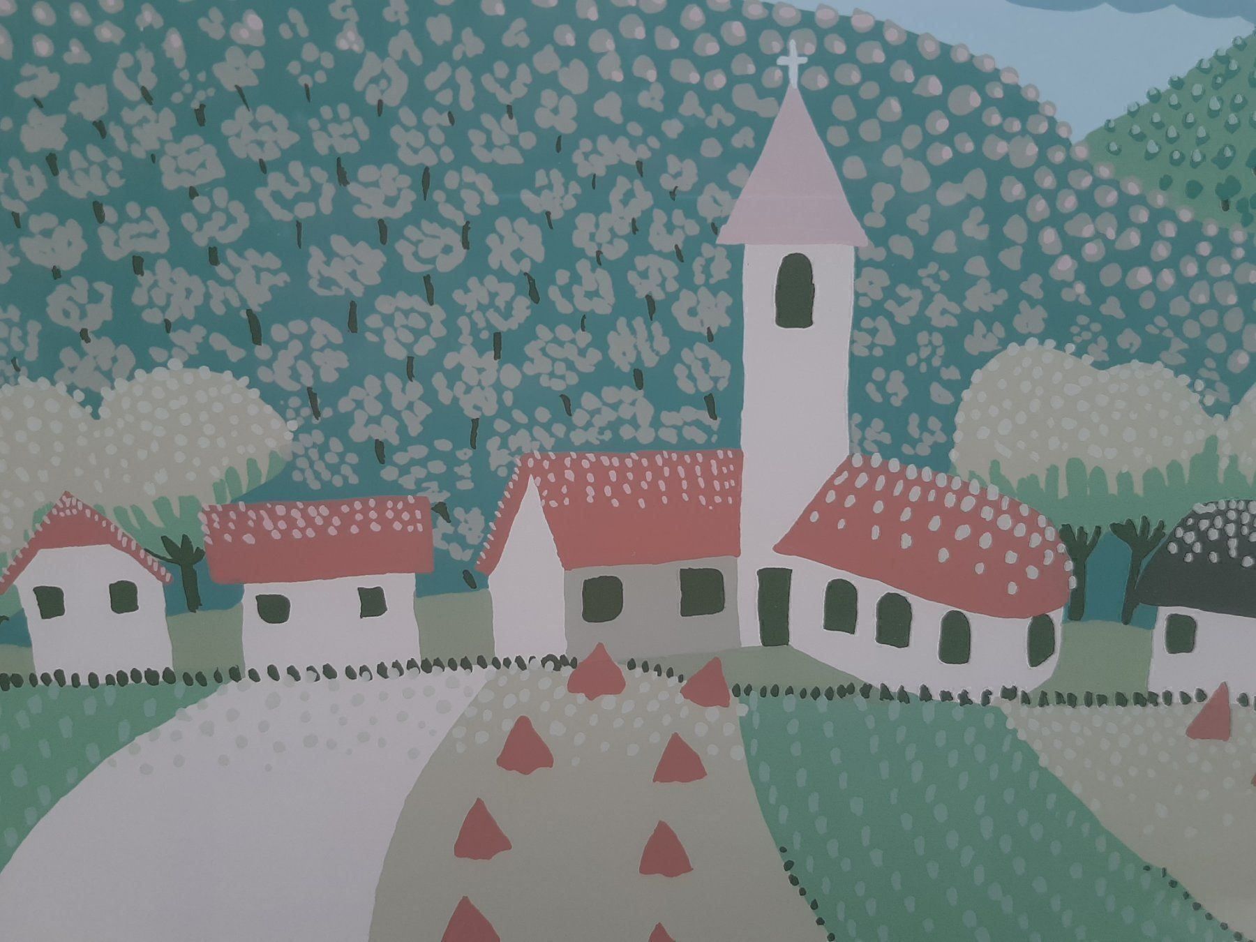 Dipinti: Orig. Farblithographie von Ivan Rabuzin – Usato da Porza venduto da ulletta1 5