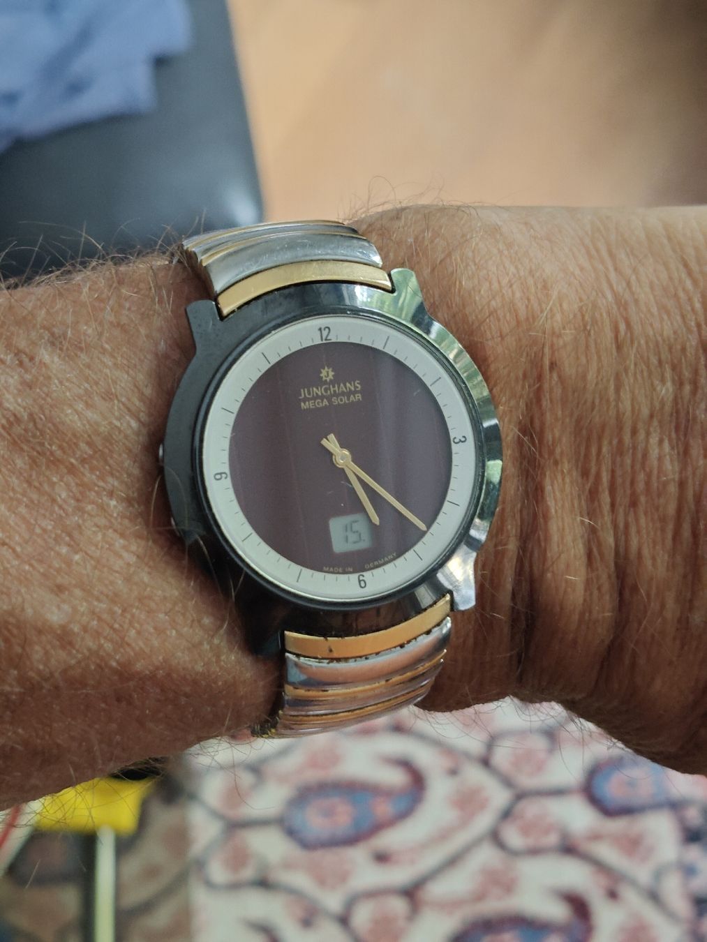 Junghans Uhren: Junghans Mega Solar Vintage 90er – Gebraucht aus Bern von Churchfield 4