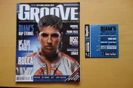 Groove Magazine juin 2003 + CD Diams, Rocca, Disiz...