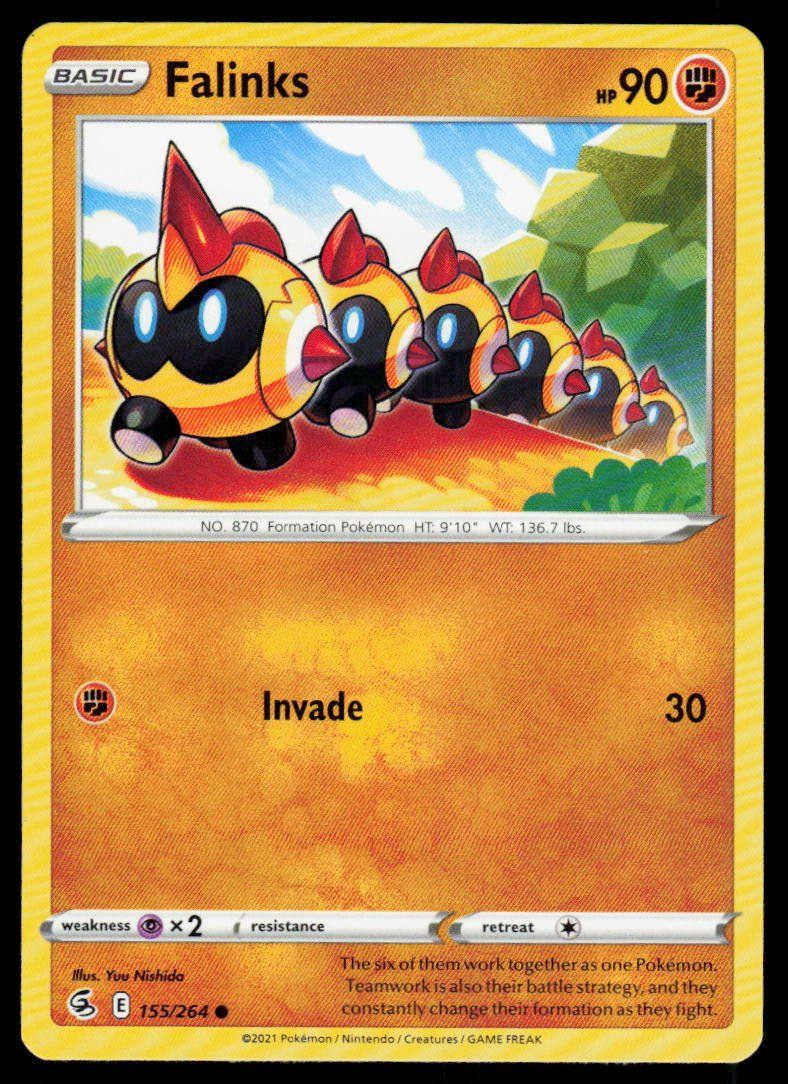 Pokémon Carte collezionabili: Pokemon Falinks 155/264 – Usato da Herisau venduto da Pokemon2025