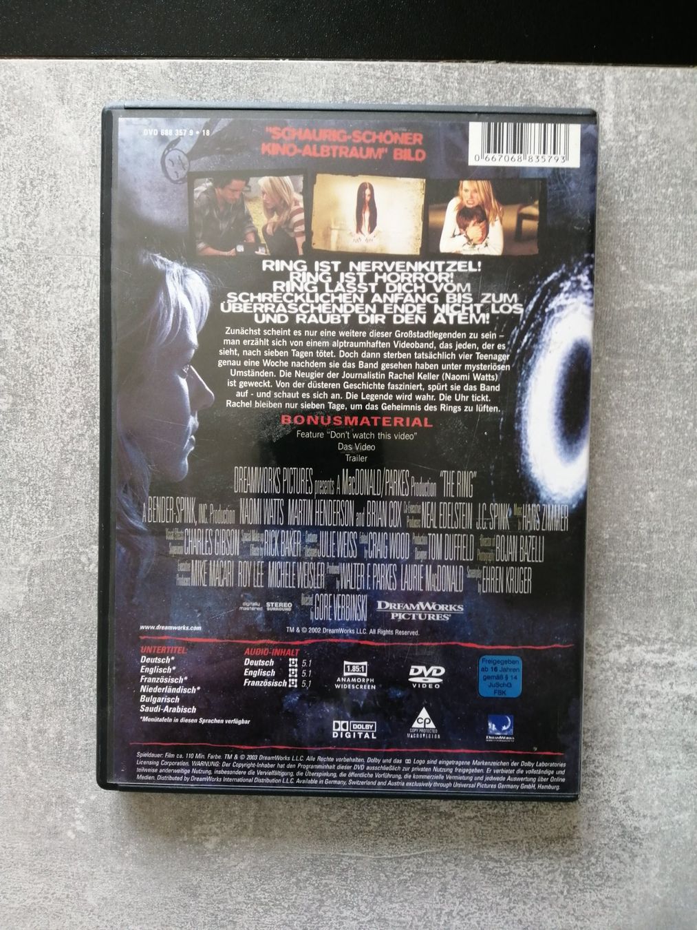 Tutti i DVDs: DVD: Bevor du stirbst, siehst du den Ring – Nuovo (secondo la descrizione) da Altstätten SG venduto da tollesauswolle 1