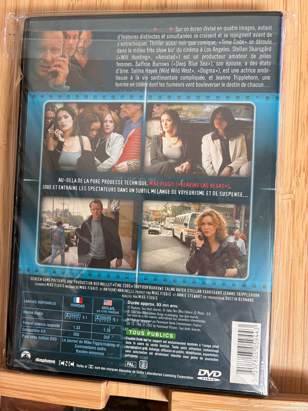 Alle DVDs: Time Code - Timecode (2000, DVD, Thriller) – Gebraucht aus Vevey von zecollector 1