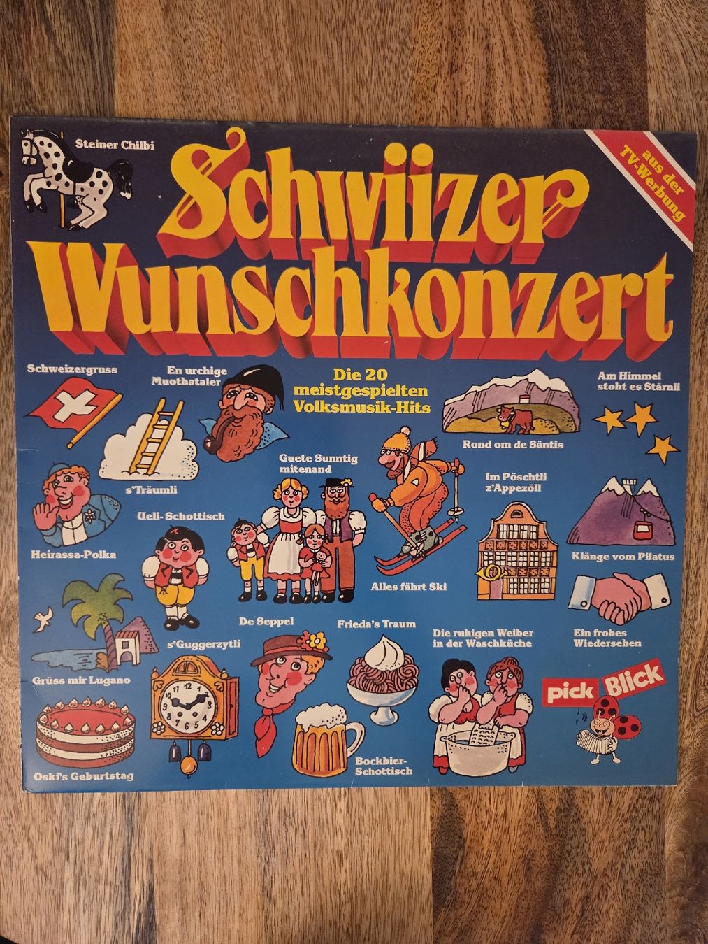 Vinyles: Schwiizer Wunschkonzert Schallplatte – D'occasion à Jegenstorf par AloeVera19