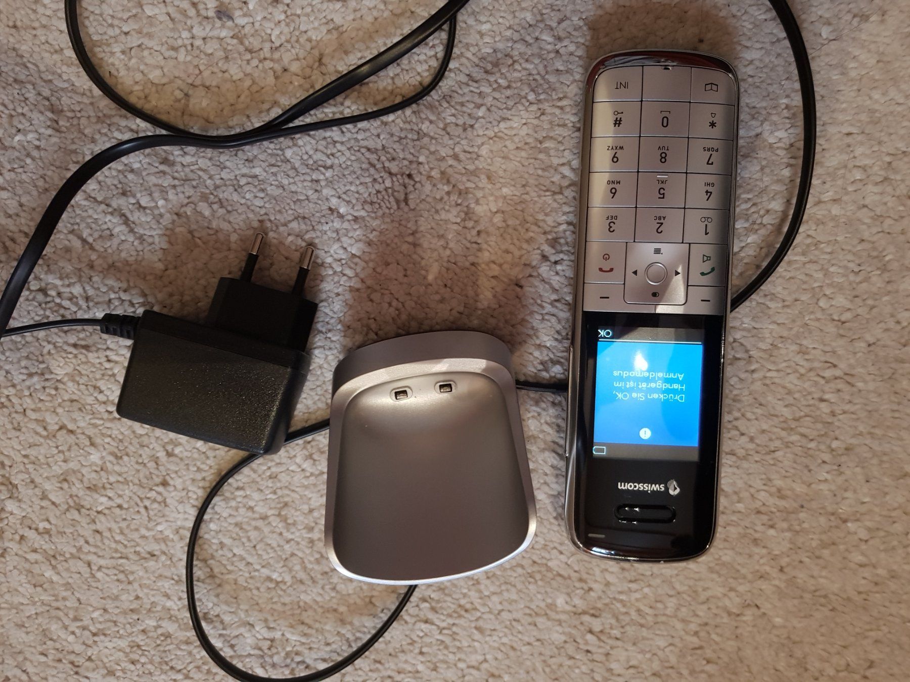 Swisscom Téléphones: Swisscom HD-Phone Nyon Silber – D'occasion à Gerlafingen par diotech 1