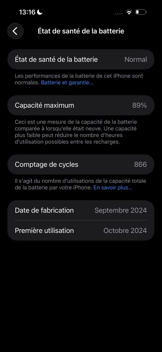 Apple Portables: iPhone 16 pro Max 256 Go – D'occasion à Grenchen par Shirel_ 4