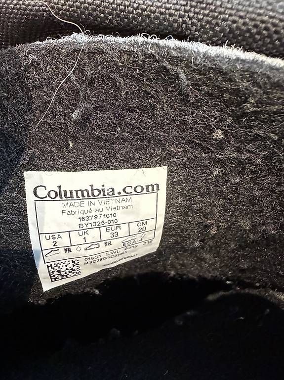 Scarpe per ragazzi: Winter-/Schneeschuhe Gr 33 Columbia – Usato da Luzeen venduto da Trapmal01 2