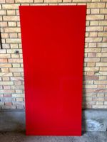 Pinwand magnetisch Metal pulverbeschichtet rot 200/90cm 