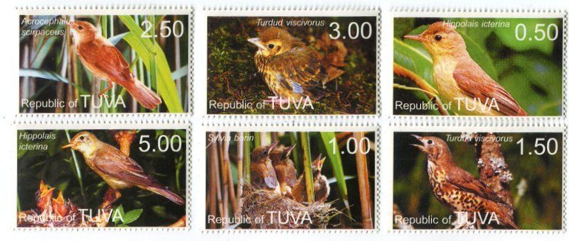 Tutti i francobolli: Briefmarken "Vögel". Tuwa. – Nuovo e nell'imballaggio originale da Basel venduto da Butsch5