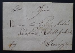 1801, Helvetische Republik, FISCHENTHAL nach BÄRETSWIL ZH