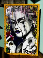 Childhhod Fame Street Art.made by Sto:ner art atelier London