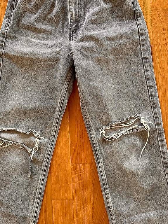 Jeans: Highwaisted Jeans von Trendyol. Hell Grau. Gr. 36. – Gebraucht aus Zürich von Sunnyflower97 4