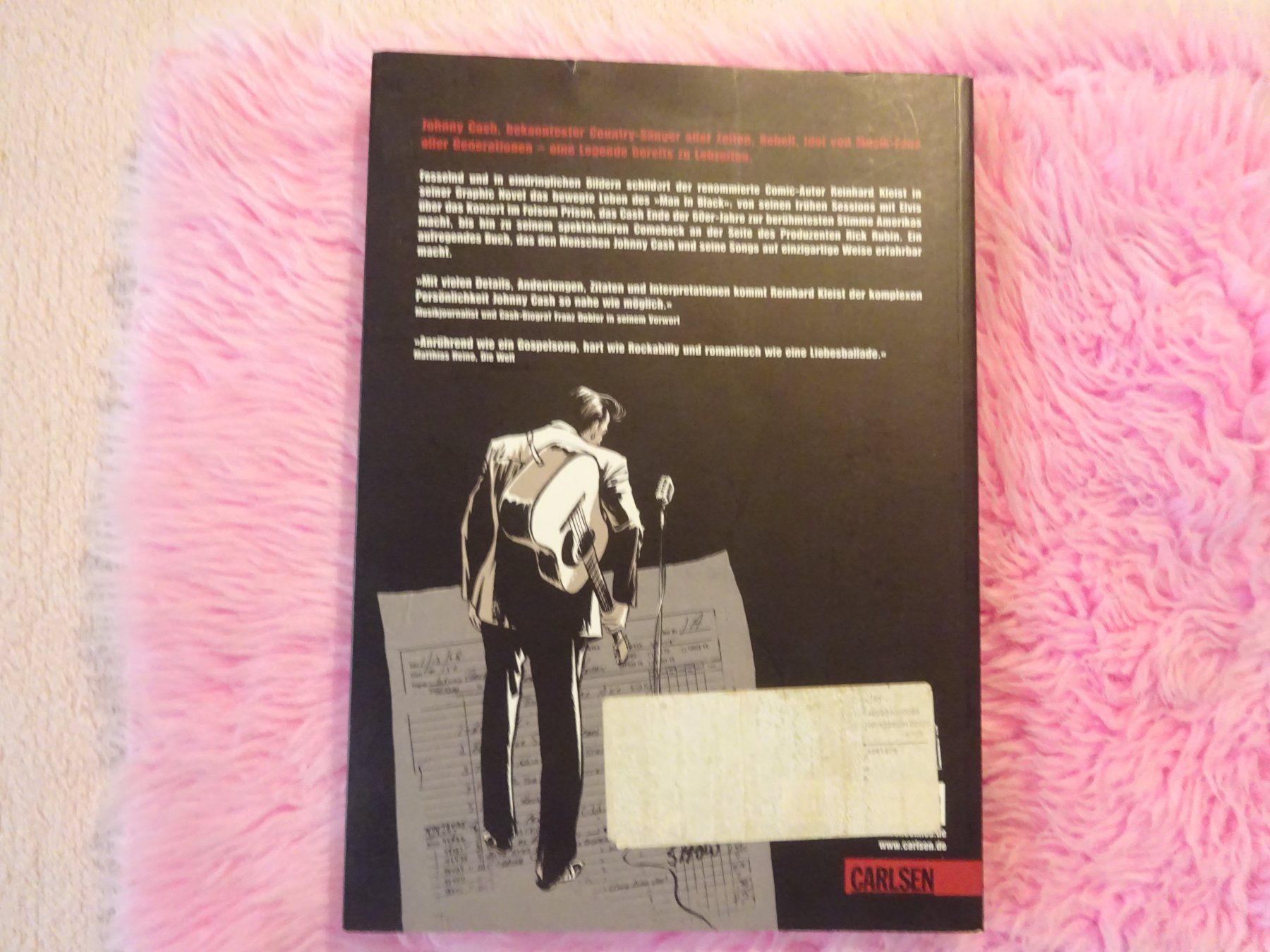 Libri: JOHNNY CASH ** I SEE A DARKNESS ** COMIC – Usato da Luzern venduto da xrayspex99 1