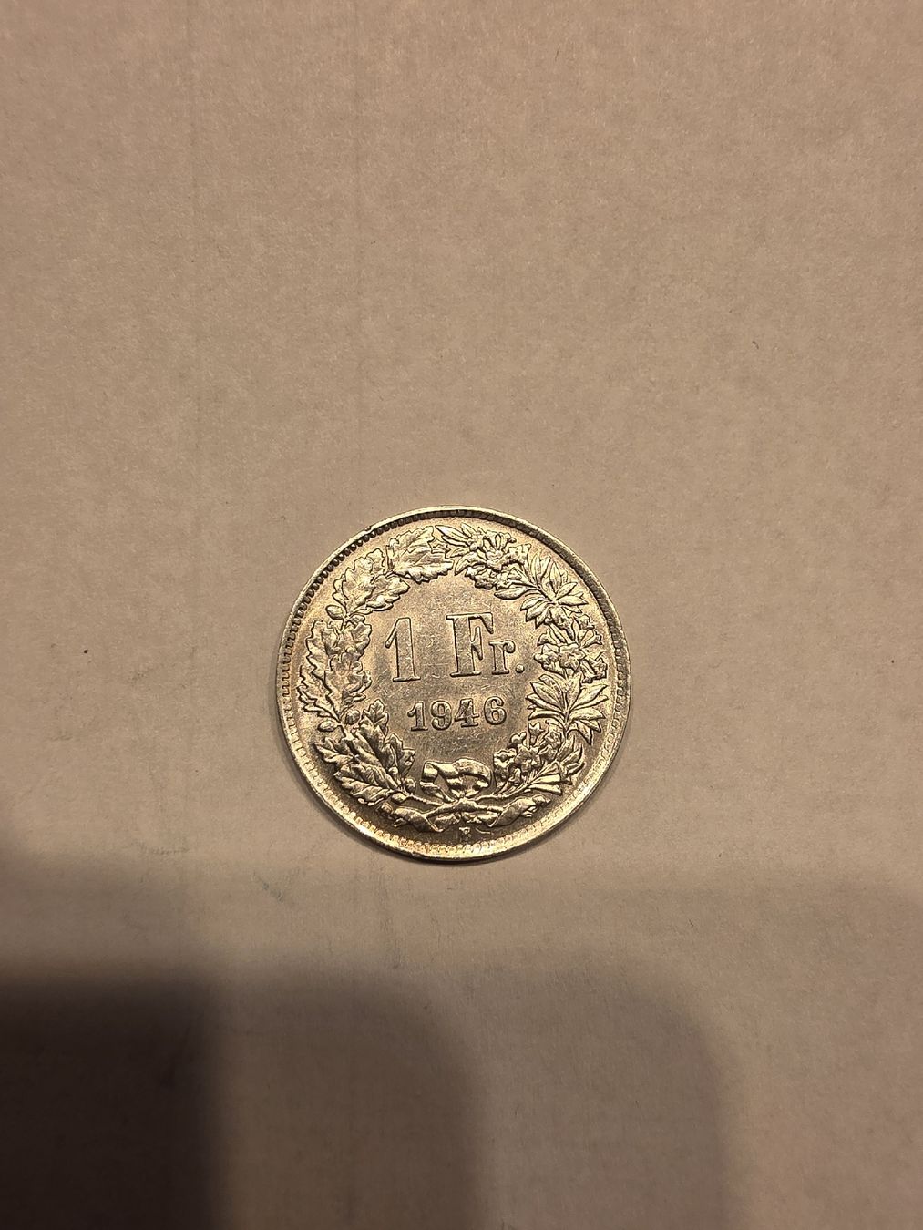 Alle Münzen: pièce argent 1chf 1946 – Neu (gemäss Beschreibung) aus Fribourg von yan_z5fr