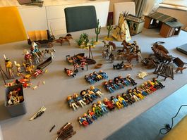 Playmobil Western Indianer und Cowboys Konvolut