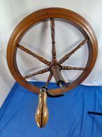 1 antikes Holz Rad 63cm, von einem Spinnrad (LOT1807XL#AHA9)
