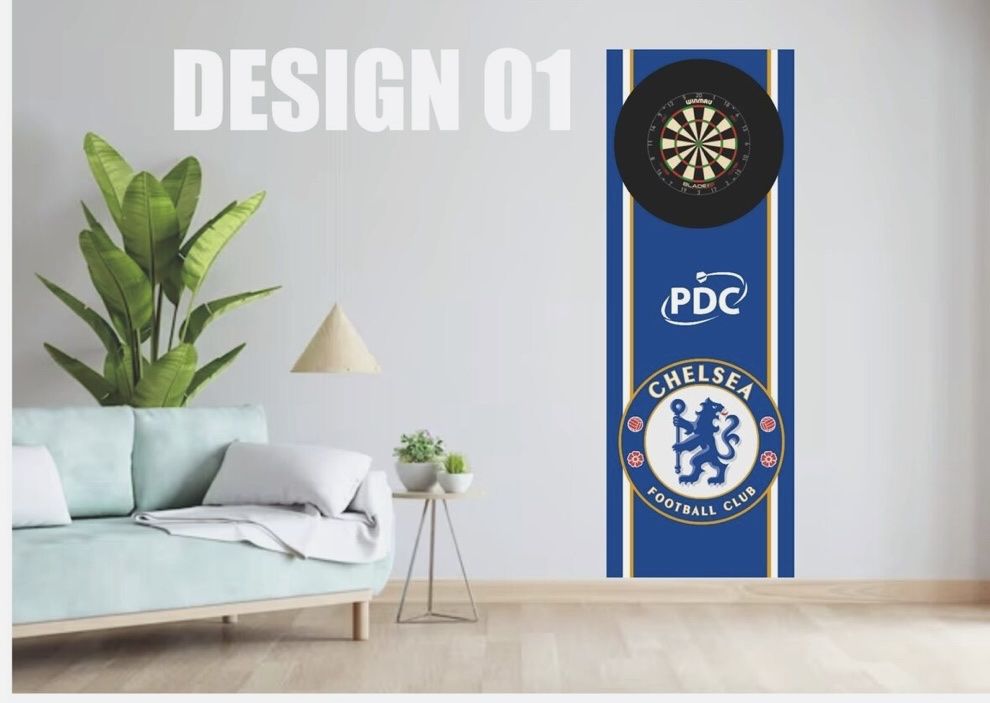 Freccette: Dartscheibe Surround Wall Graphic – Nuovo e nell'imballaggio originale da Fehraltorf venduto da Bazzae 1