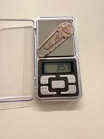 Antiker Silber 925 Brieföffner/Büroklammer, 8.57 Gramm