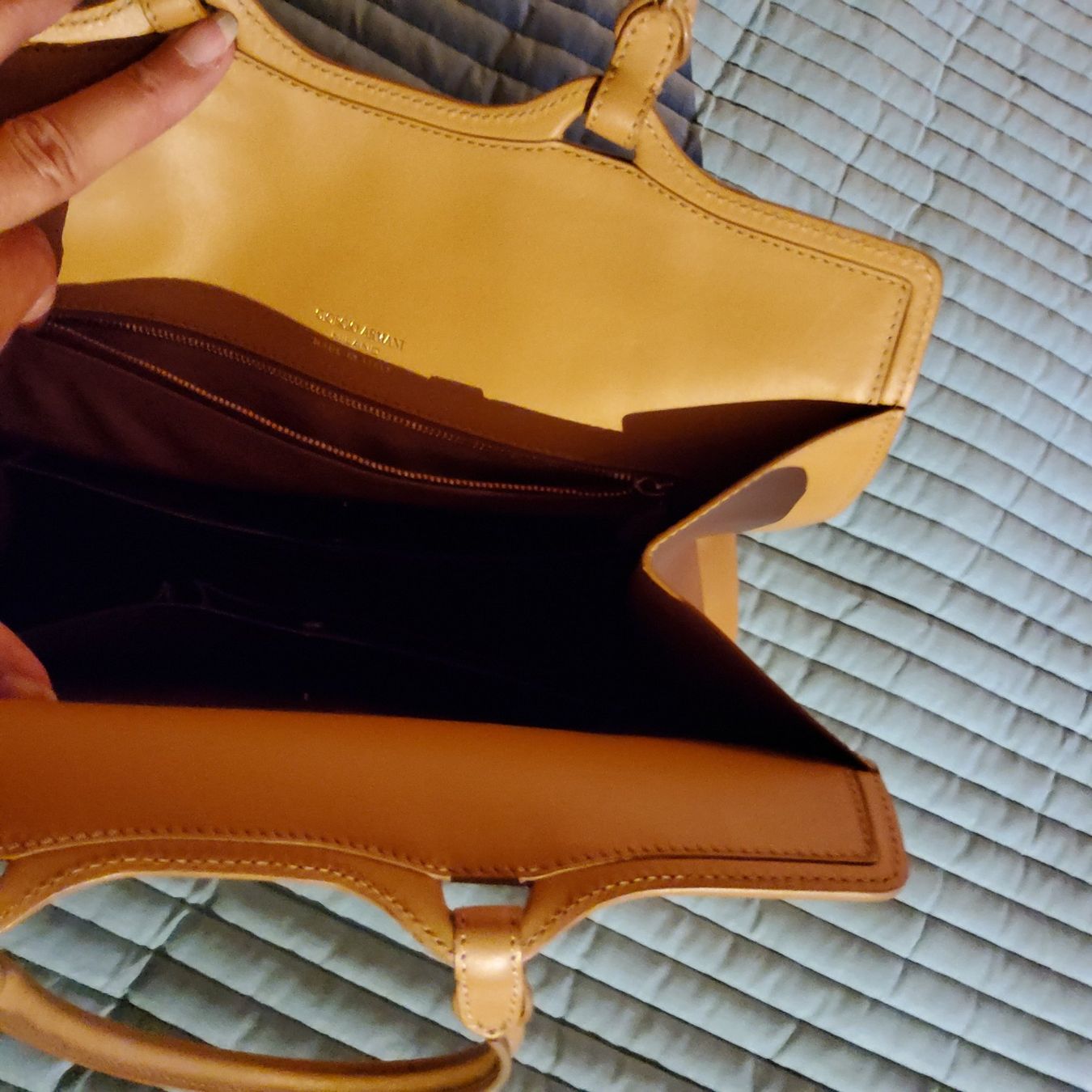 Armani Borse da donna: Giorgio Armani - Beige Damentasche - Leder – Nuovo (secondo la descrizione) da Villnachern venduto da RicardoMary 3