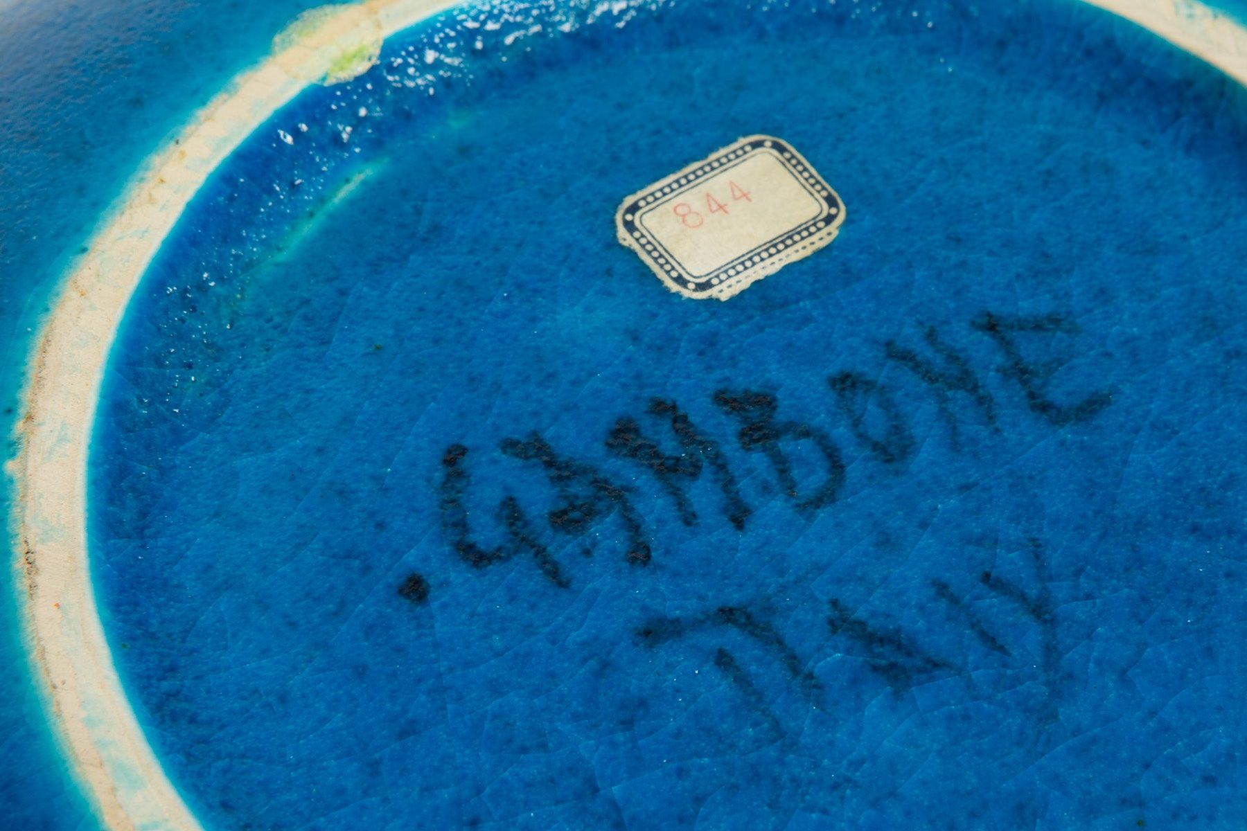 Ciotole: Blaue Schüssel von Bruno Gambone – Usato da Bern venduto da sales_et 5
