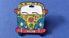Pin: VW Peace Bus ca. 3 cm