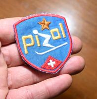 VINTAGE Badge PIZOL nos ST. GALLER STICKEREI