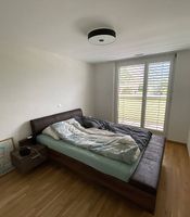 Lit 160x200 avec tables de nuit et rangement