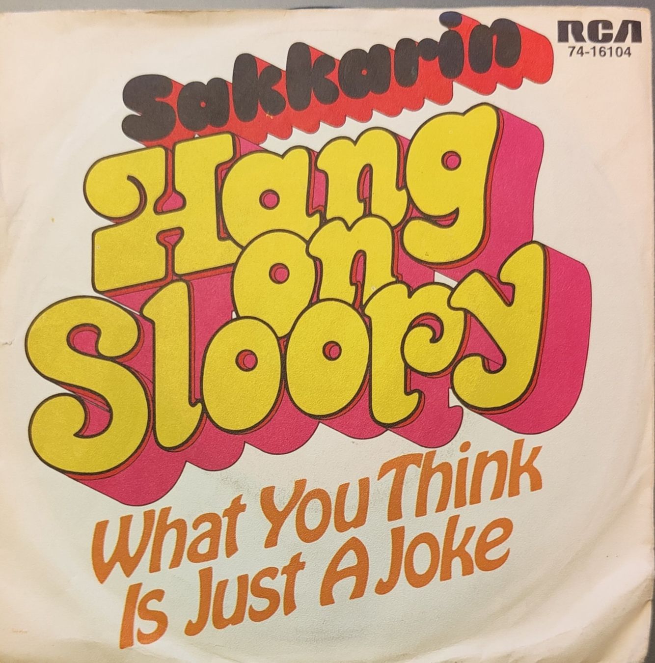 Dischi in vinile: Vinyl-Single Sakkarin - Hang On Sloopy – Usato da Langenthal venduto da Modo39