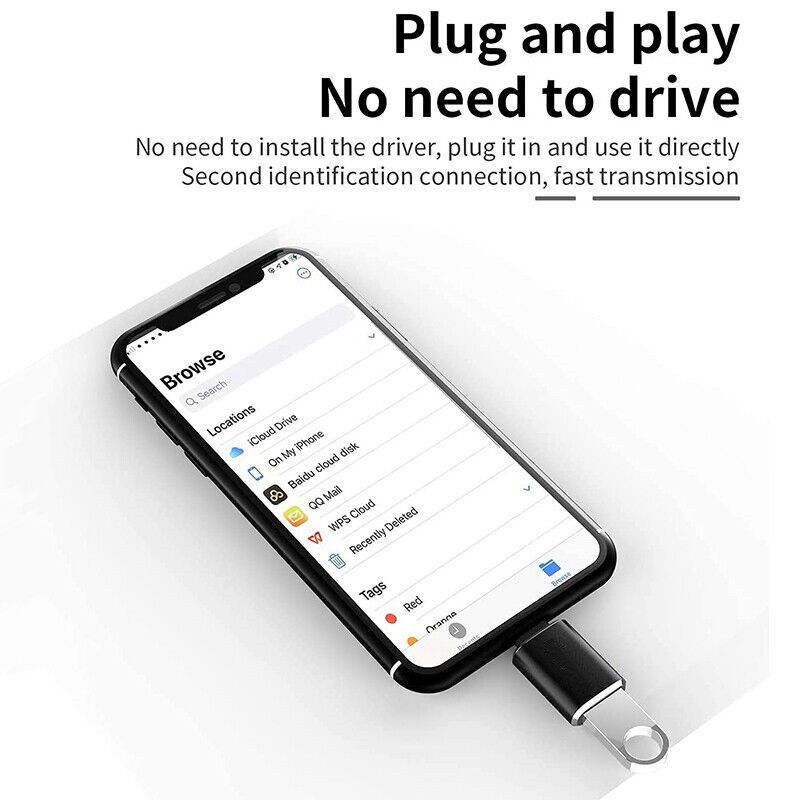 Lecteurs & Adaptateurs: iPhone iPad Kamera 3.0 Lightning USB A Adapter – Neuf (Voir description) à Kirchdorf AG par Lionstein 5