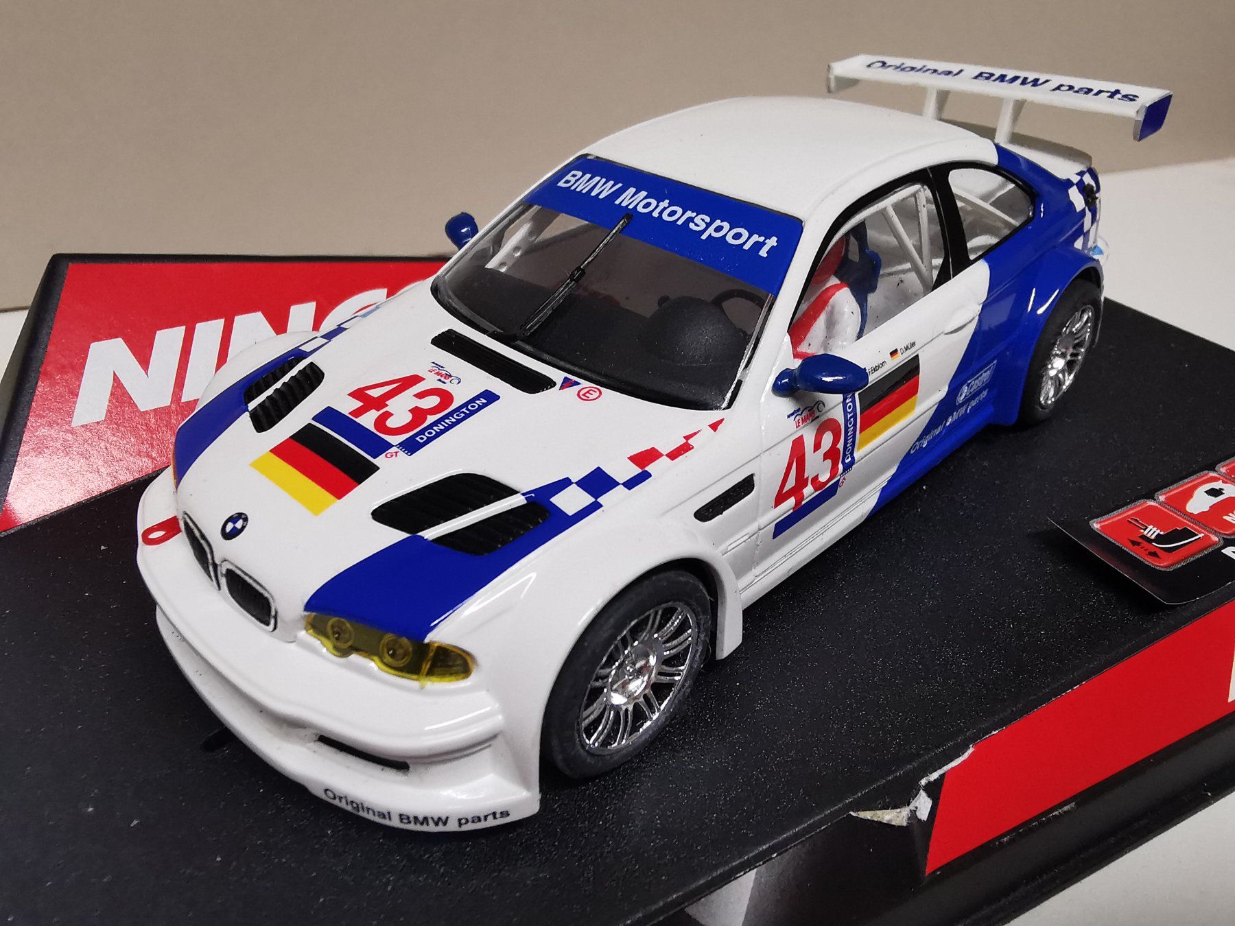 Ninco Piste: Ninco Digital BMW M3 GTR – Usato da Winterthur venduto da Lonpos1 1