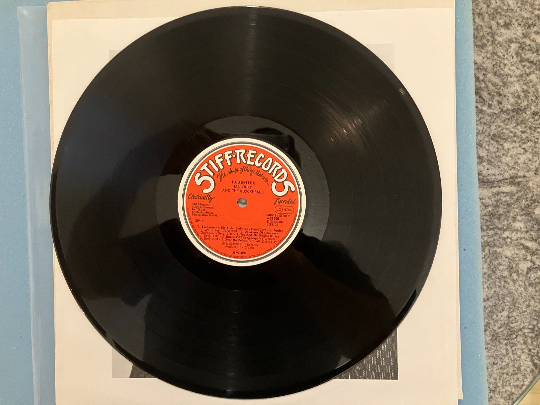 Dischi in vinile: Ian Dury & The Blockheads – Usato da Aarwangen venduto da Jukebox3 5