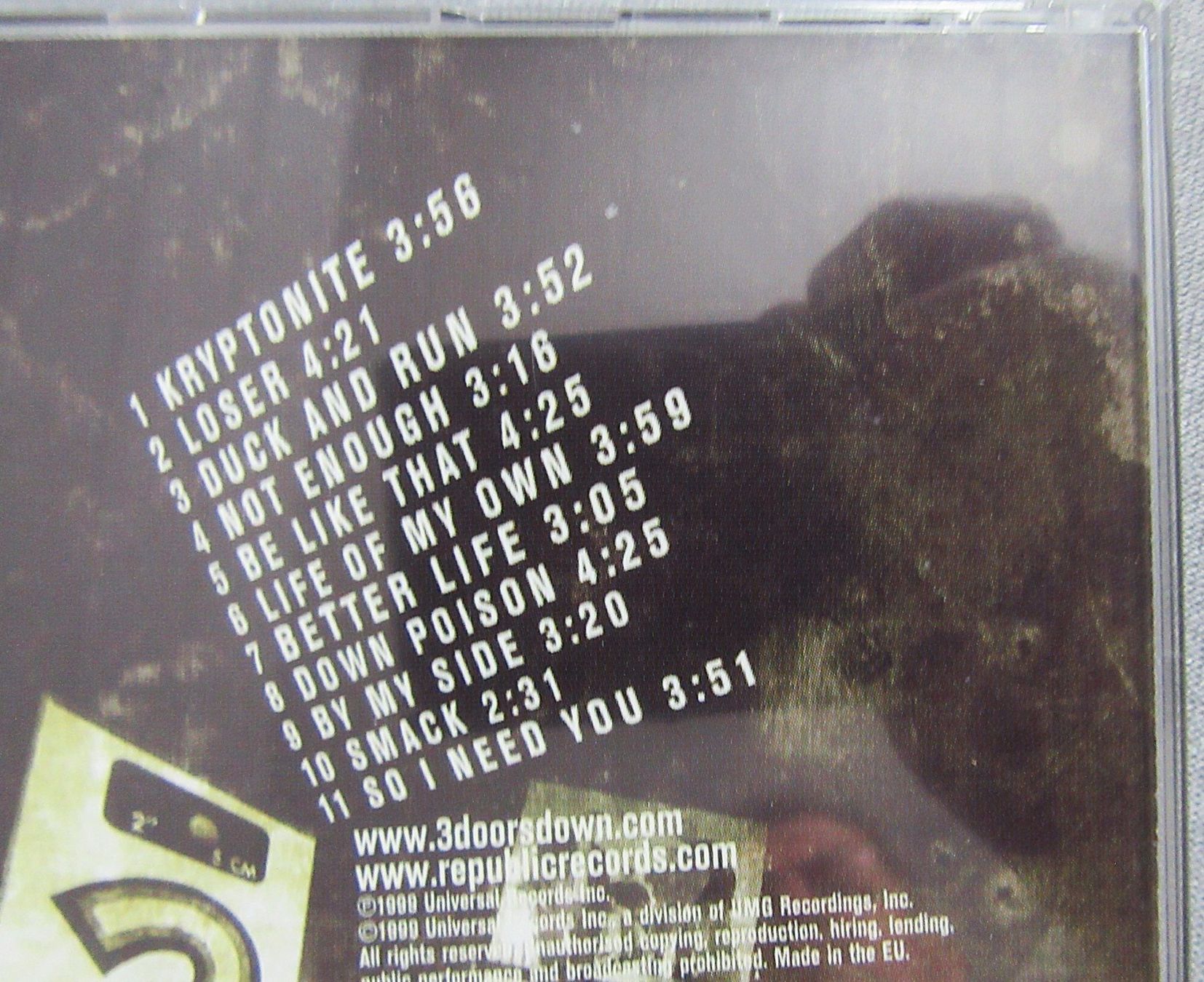 CDs: 3Doors Down - The Better Life – Gebraucht aus Auenstein von Padabimbim 2