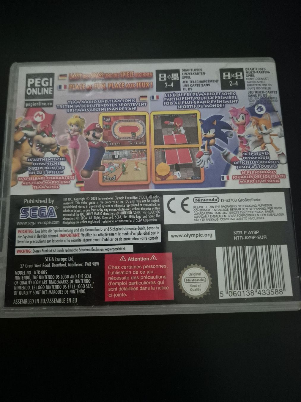 Nintendo Spiele: Mario & Sonic and den Olympischen Spielen DS – Gebraucht aus Amriswil von Meral2000 1