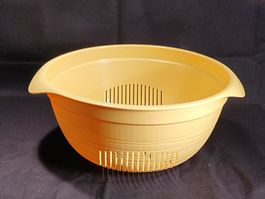 Tupperware Sieb, gelb