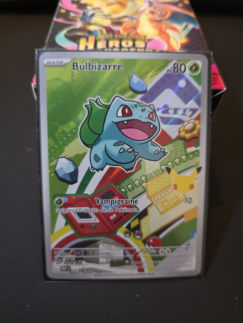 Pokémon Carte collezionabili: Bulbizarre MEP 037 30 ans Pokémon – Usato da Le Lignon venduto da NathiumTcg