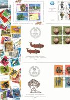 CH: 300 verschiedene gestempelte Briefmarken (1)